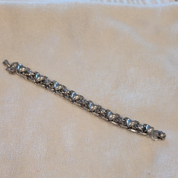 Silver Bracelet with Intricate Design - Picture 1 of 7